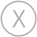 small button to dismiss overlay